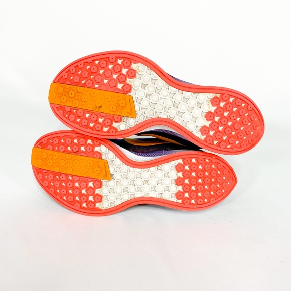 NIKE Zoom Pegasus 35 Turbo Orange/Blue Run Sneaker - Picture 8 of 8